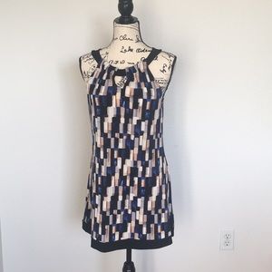 WHBM geometric dress.